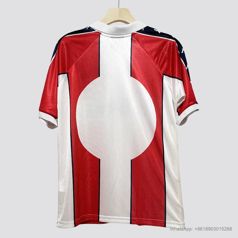 95/97 Red Star Belgrade home retro soccer jersey size S-2XL detalj 7