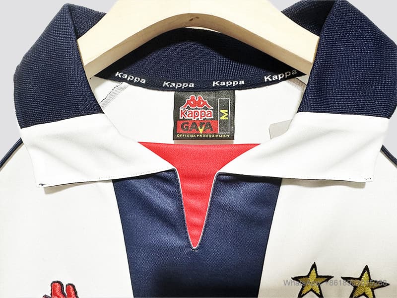 99/01 Red Star Belgrade away long sleeve retro soccer jersey size S-2XL detalj 7