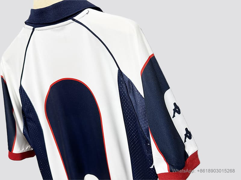 99/01 Red Star Belgrade away retro soccer jersey size S-2XL detalj 2