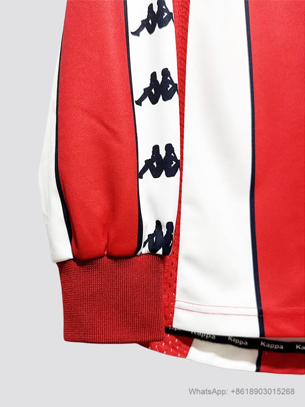 99/01 Red Star Belgrade home long sleeve retro soccer jersey size S-2XL detalj 3