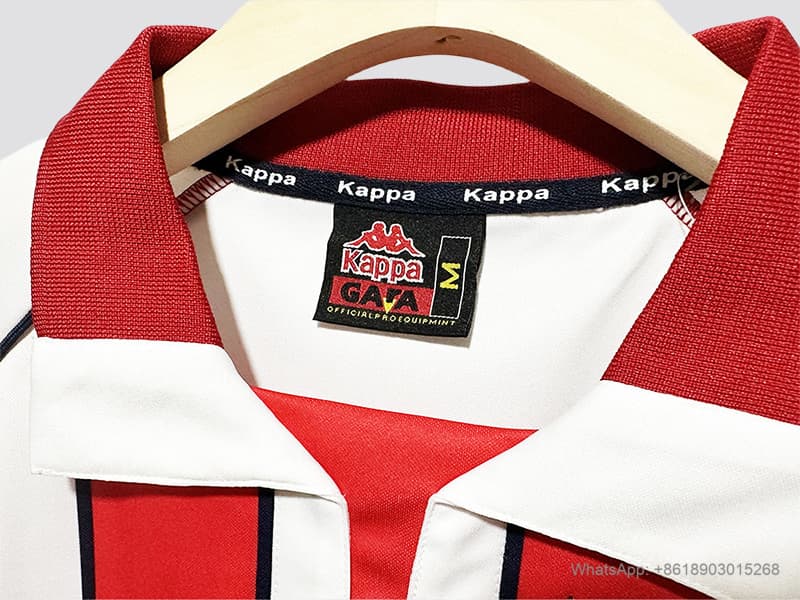 99/01 Red Star Belgrade home long sleeve retro soccer jersey size S-2XL detalj 8
