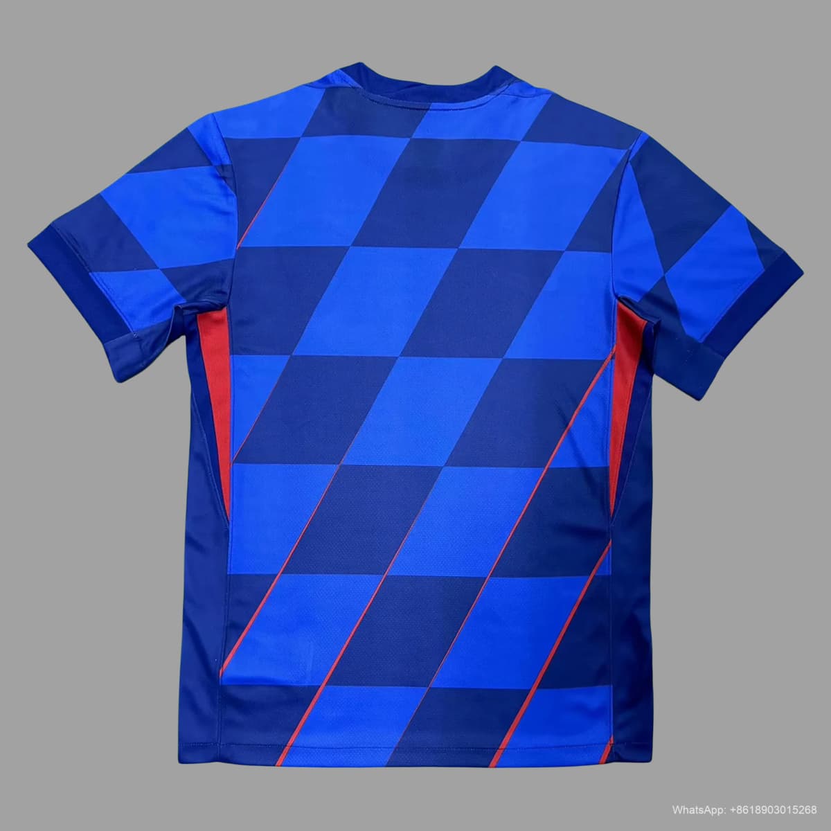 2024 Croatia away soccer jersey detalj 4