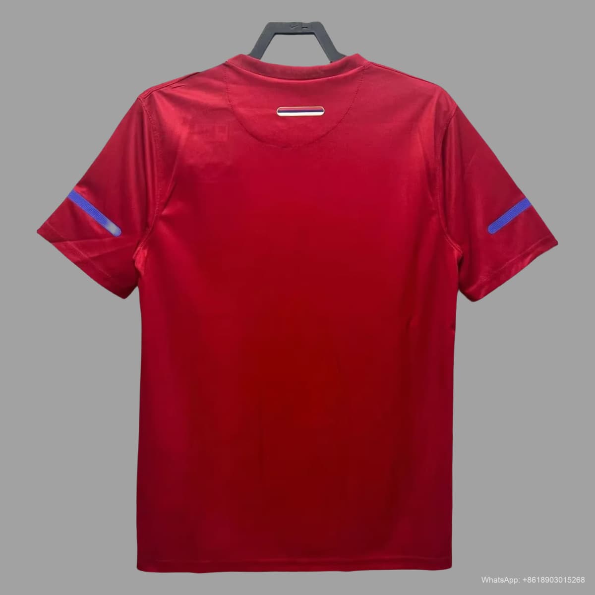 2010 Serbia Home Retro Soccer jersey detalj 6