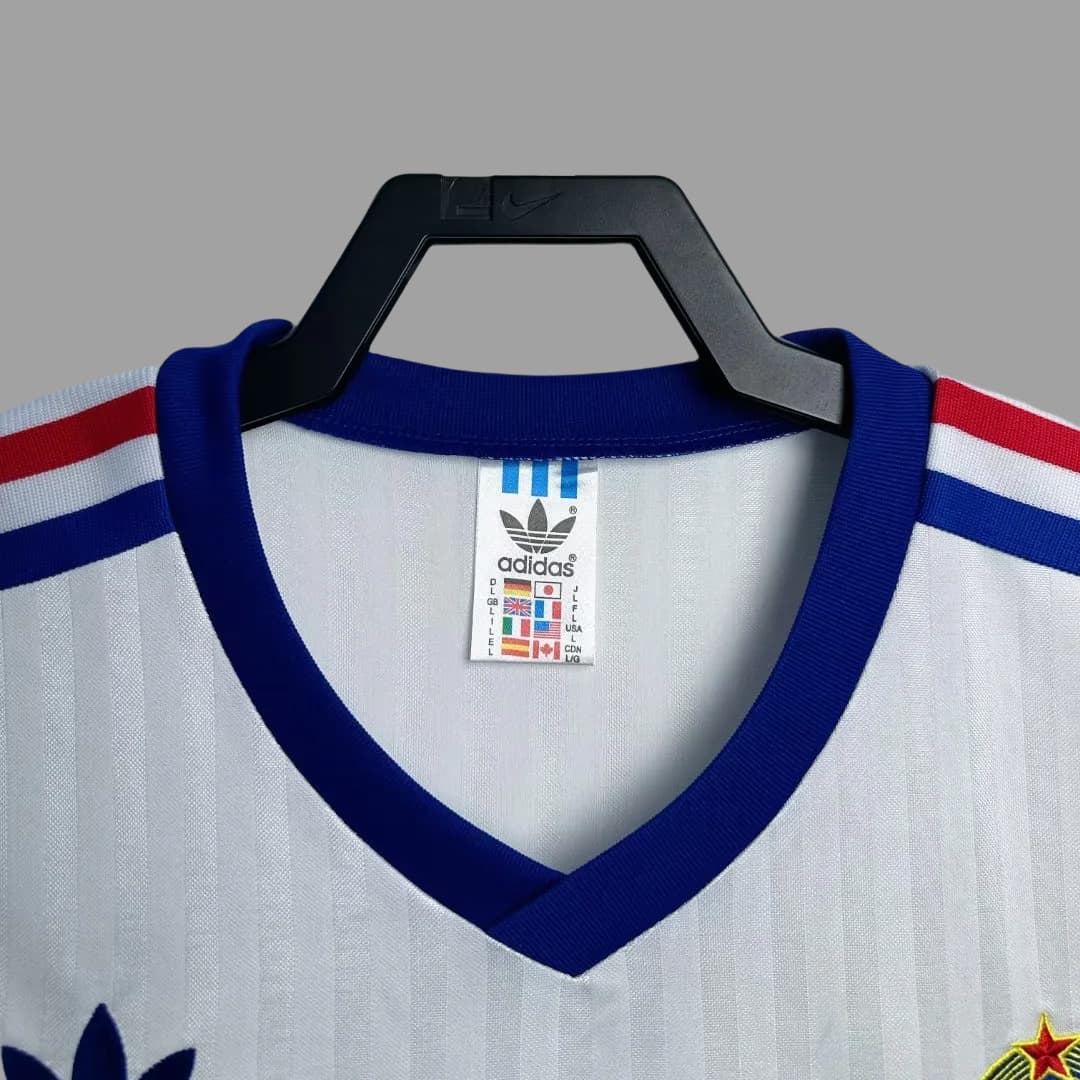 1990 Yugoslavia Away Retro Soccer Jersey detalj 5