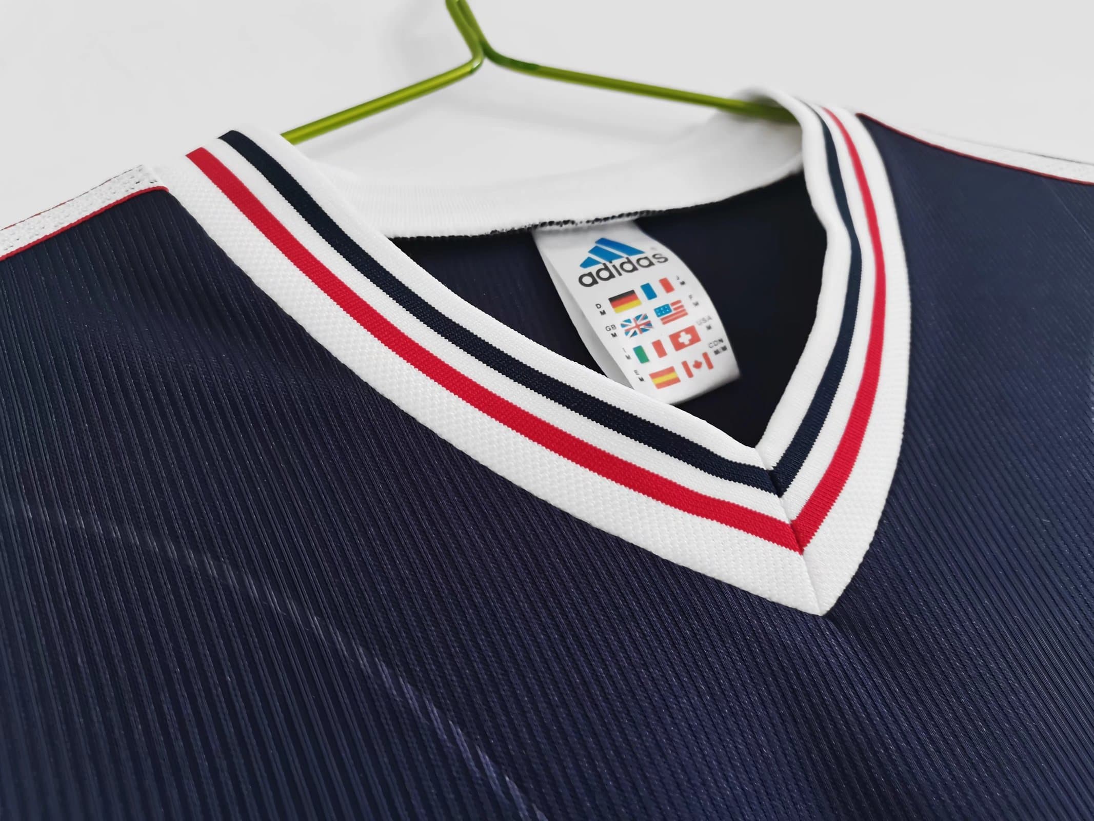 1998 Yugoslavia Home Retro Soccer Jersey detalj 5