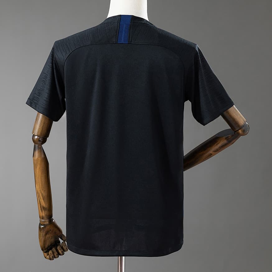 2018 Croatia Away Retro Soccer Jersey detalj 7
