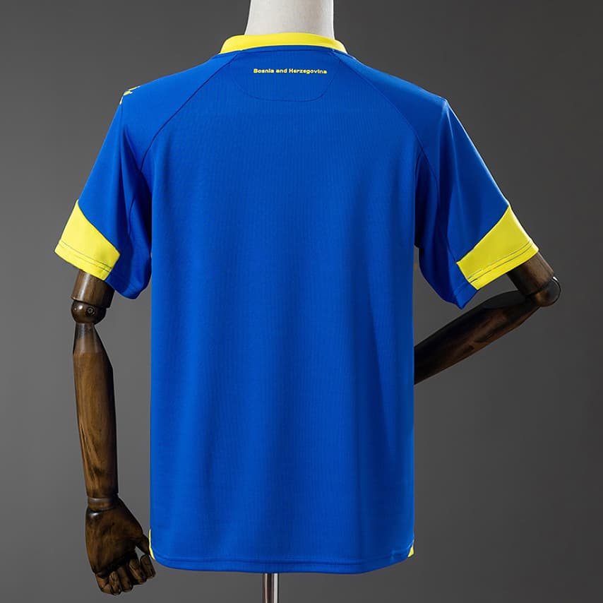 2025 Bosnia and Herzegovina Home Soccer Jersey detalj 8