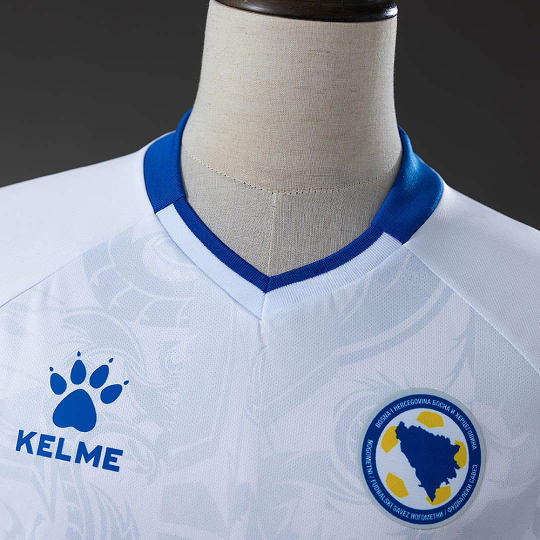 2025 Bosnia and Herzegovina Away Soccer Jersey detalj 2