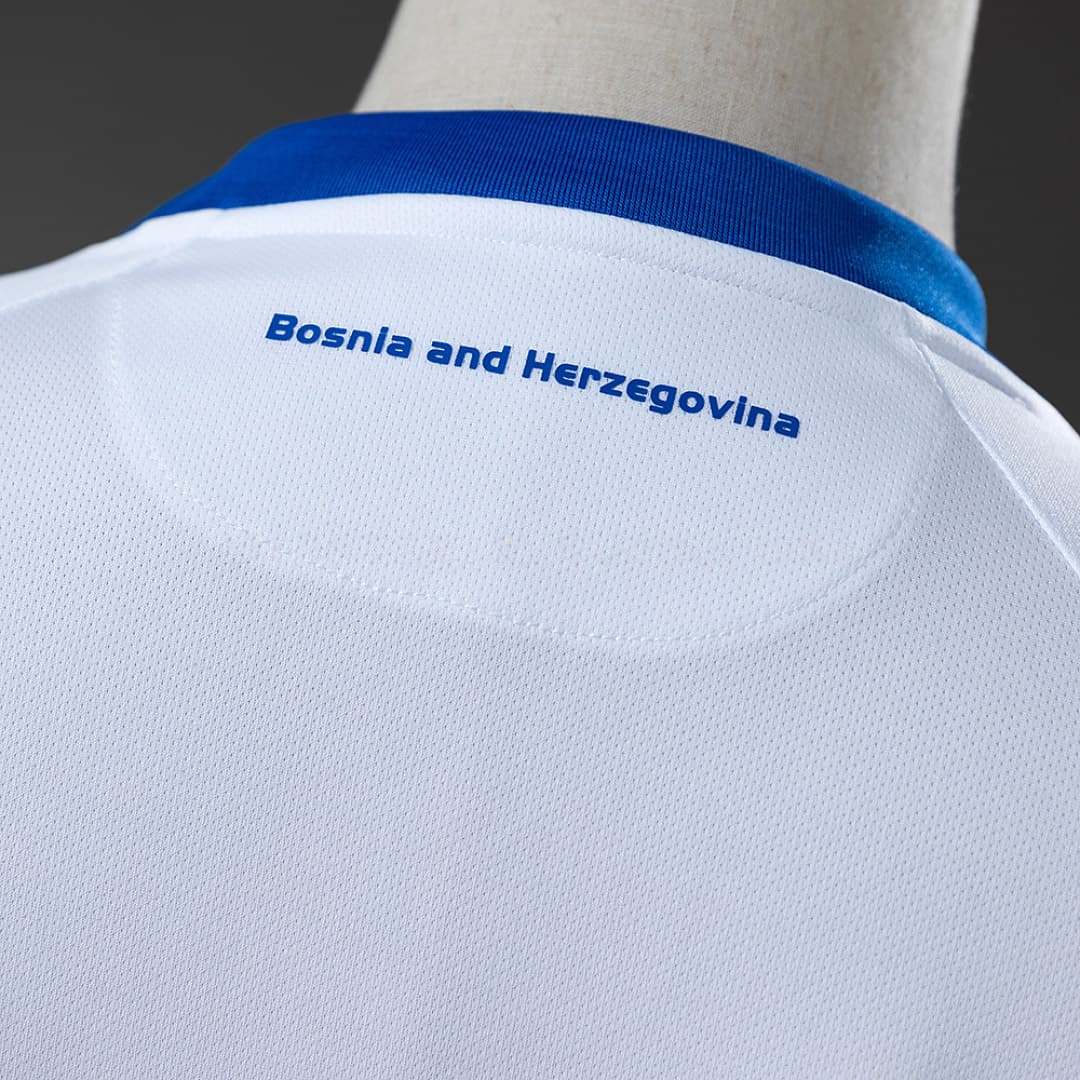 2025 Bosnia and Herzegovina Away Soccer Jersey detalj 3