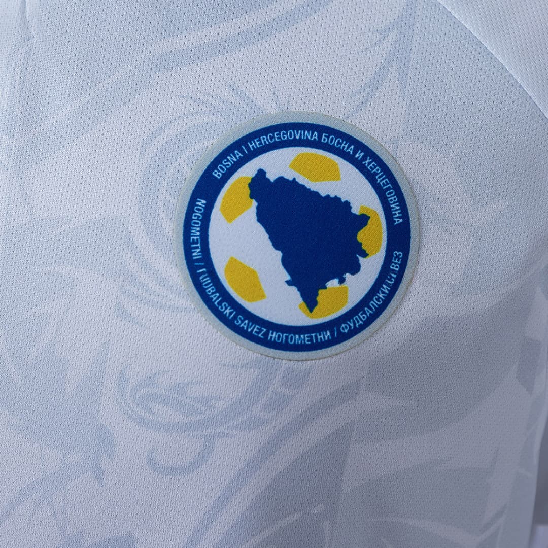 2025 Bosnia and Herzegovina Away Soccer Jersey detalj 5