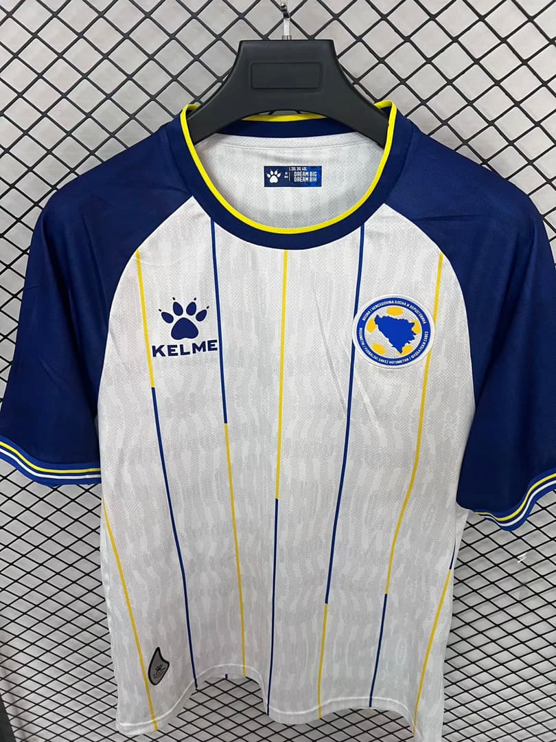 2026 Bosnia and Herzegovina Away Soccer Jersey detalj 3