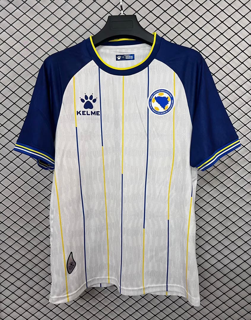 2026 Bosnia and Herzegovina Away Soccer Jersey detalj 5
