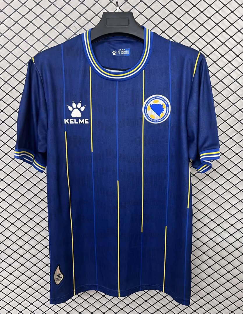 2026 Bosnia and Herzegovina Home Soccer Jersey detalj 6
