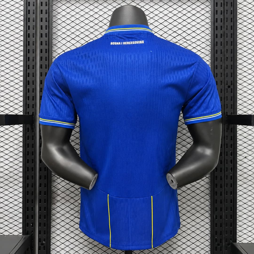 2026 Bosnia and Herzegovina Home Player Version Soccer Jersey detalj 2