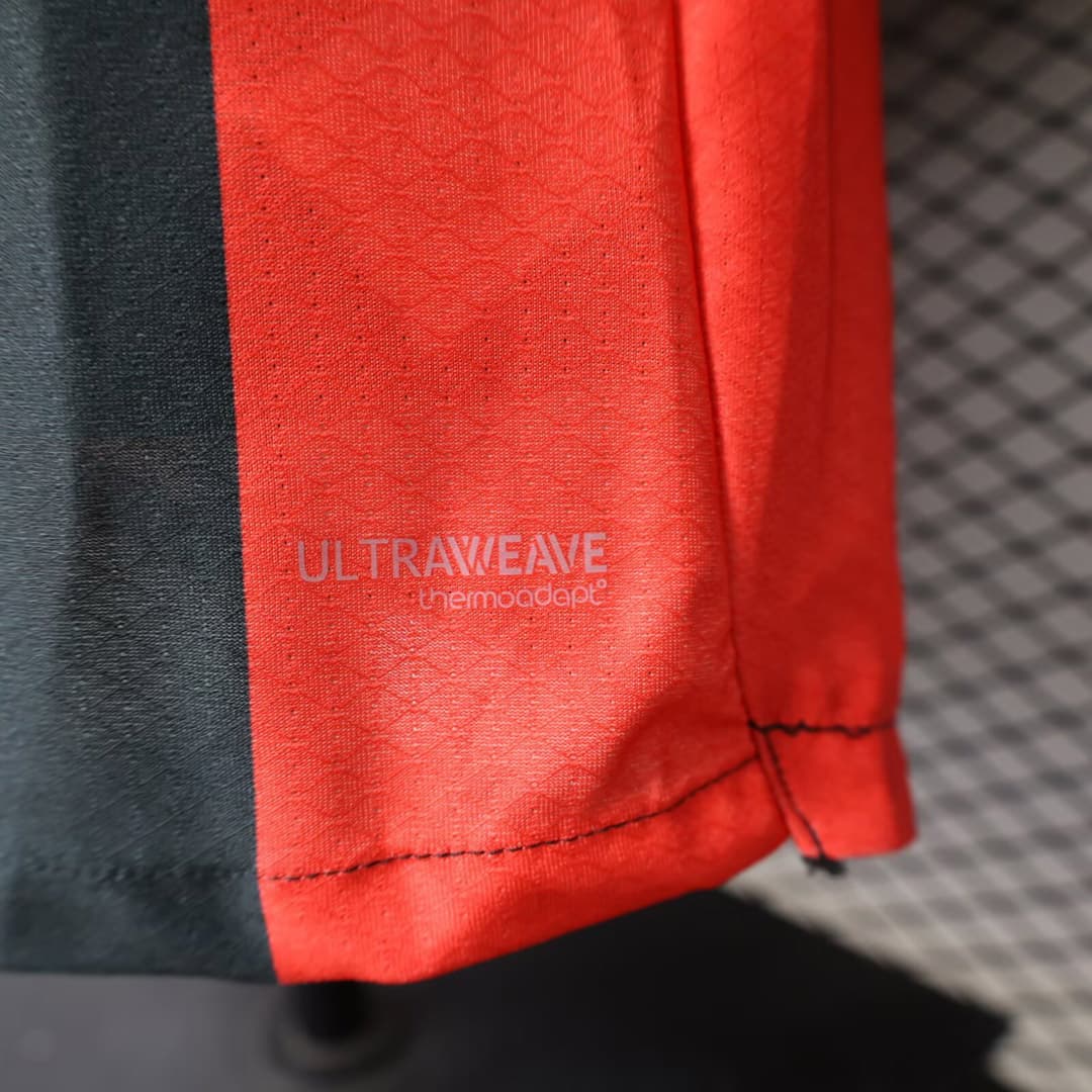 26/27 AC Milan Home Long Sleeve Player Version Soccer Jersey detalj 10