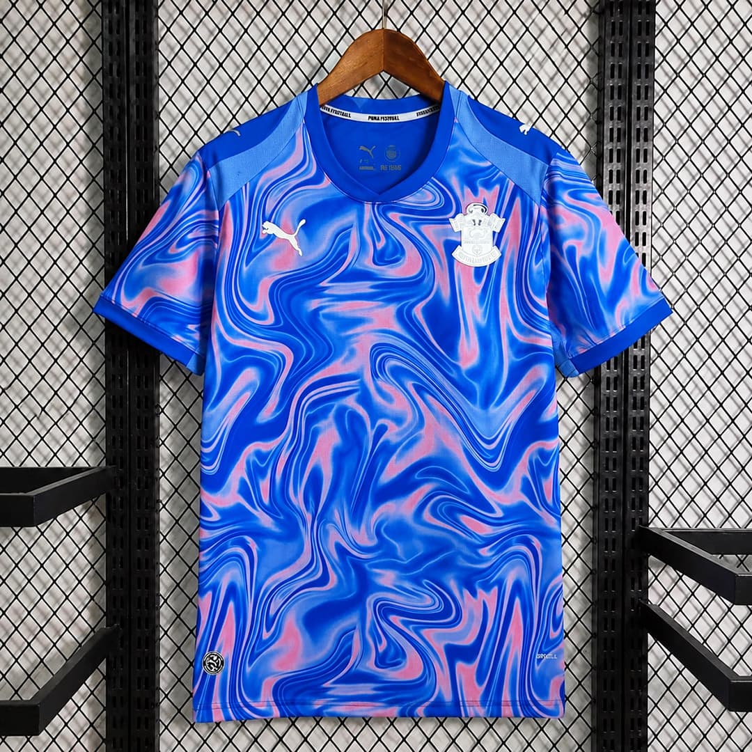 26/27 Southampton Away Soccer Jersey detalj 1