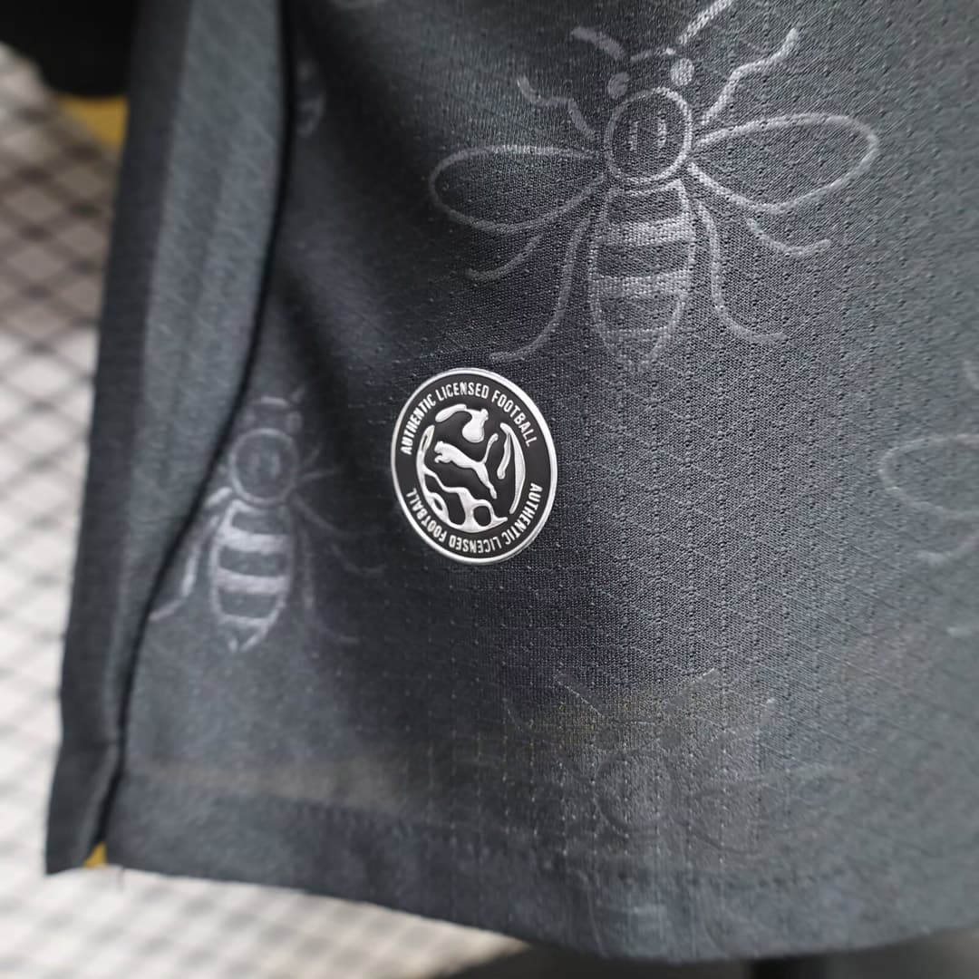 26/27 Manchester City Away Long Sleeve Player Version Soccer Jersey detalj 3