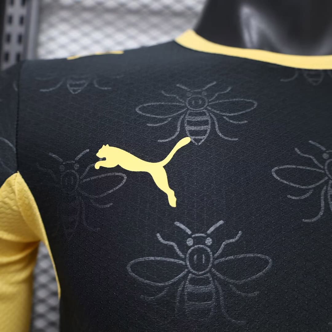 26/27 Manchester City Away Long Sleeve Player Version Soccer Jersey detalj 9