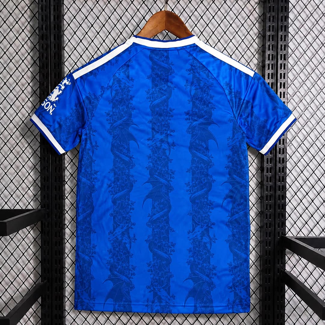 26/27 Leicester City Home Soccer Jersey detalj 2