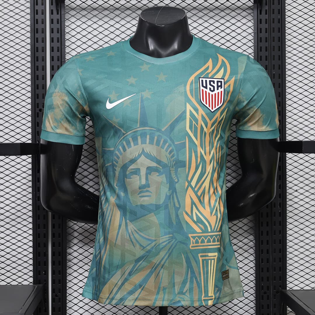 2026 USA Stadium Goalkeeper Liberty Player Version Soccer Jersey