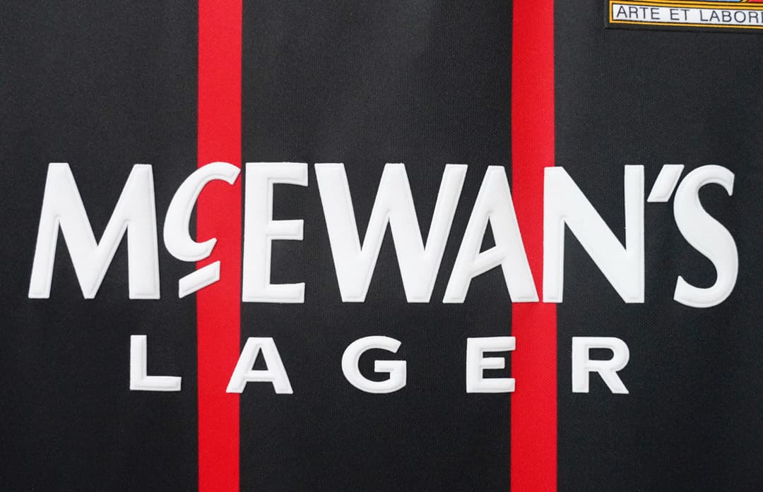 94/95 Blackburn Away Retro Soccer Jersey detalj 6