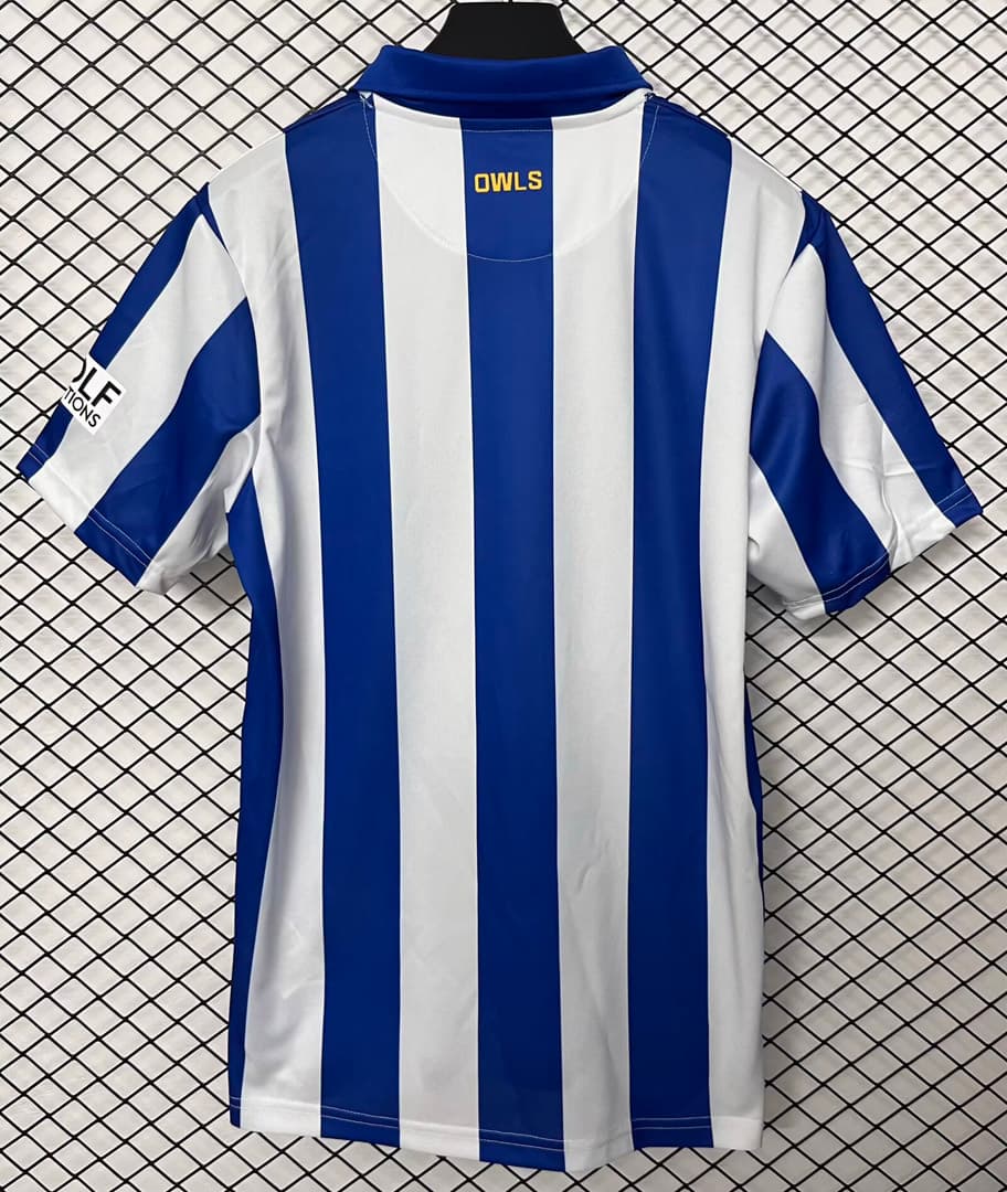 26/27 Sheffield Wednesday Home Soccer Jersey detalj 4