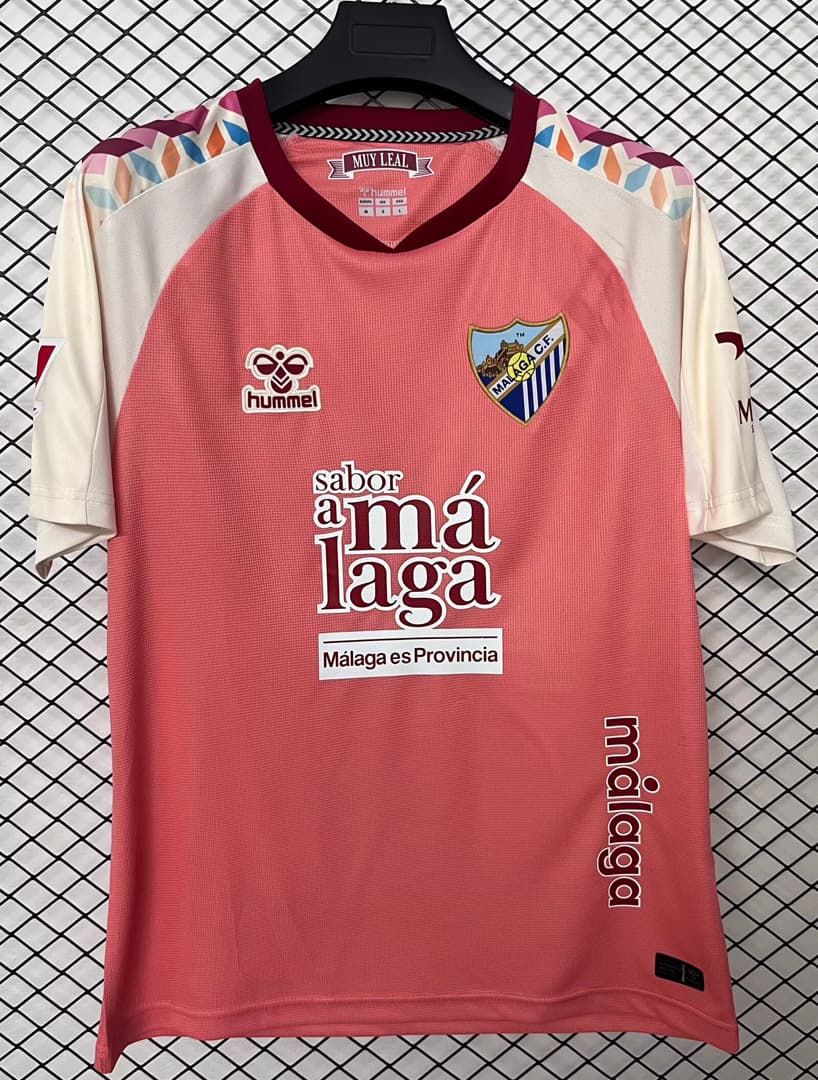 26/27 Malaga Away Soccer Jersey detalj 5