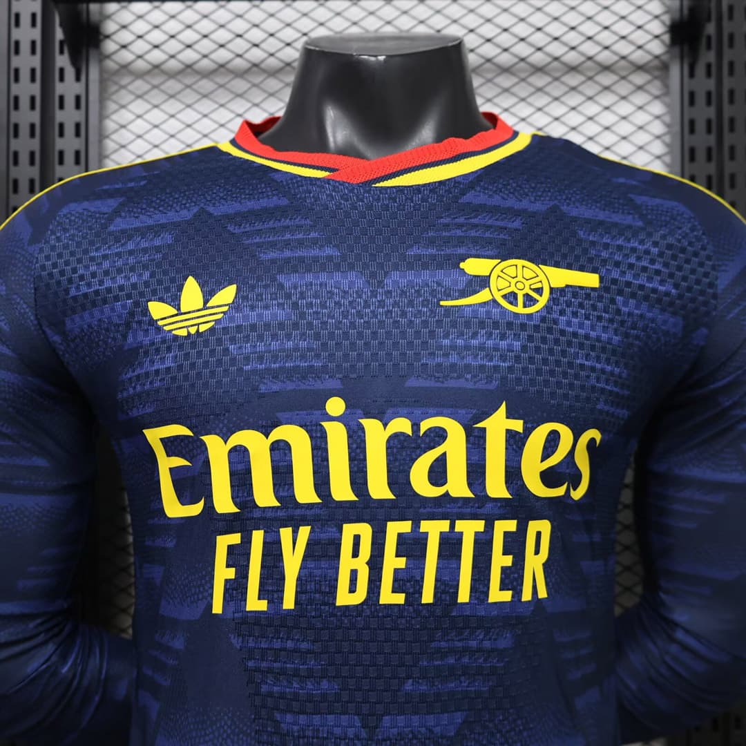 26/27 Arsenal Away Long Sleeve Player Version Soccer Jersey detalj 8