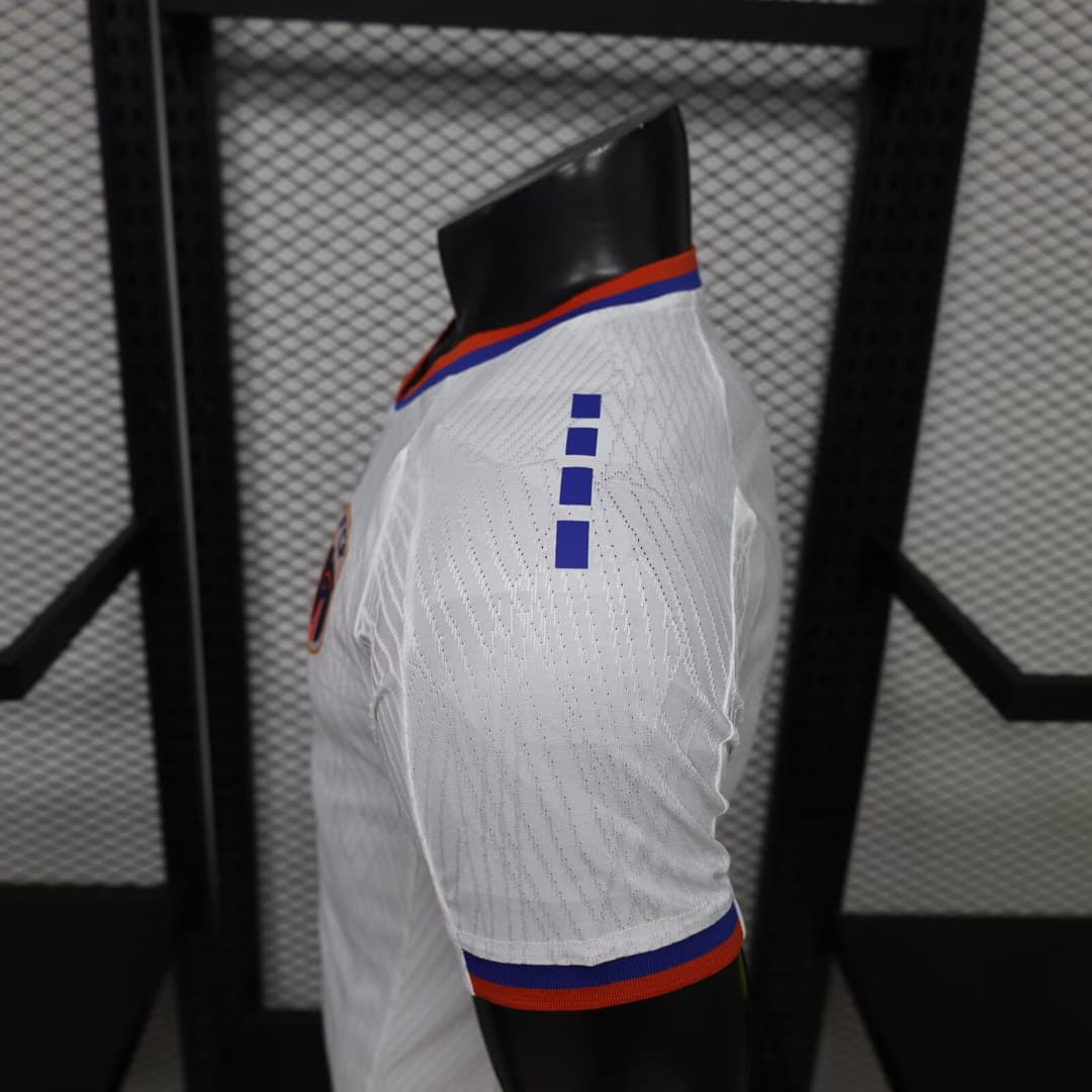 2026 Cape Verde Away Player Version Soccer Jersey detalj 4