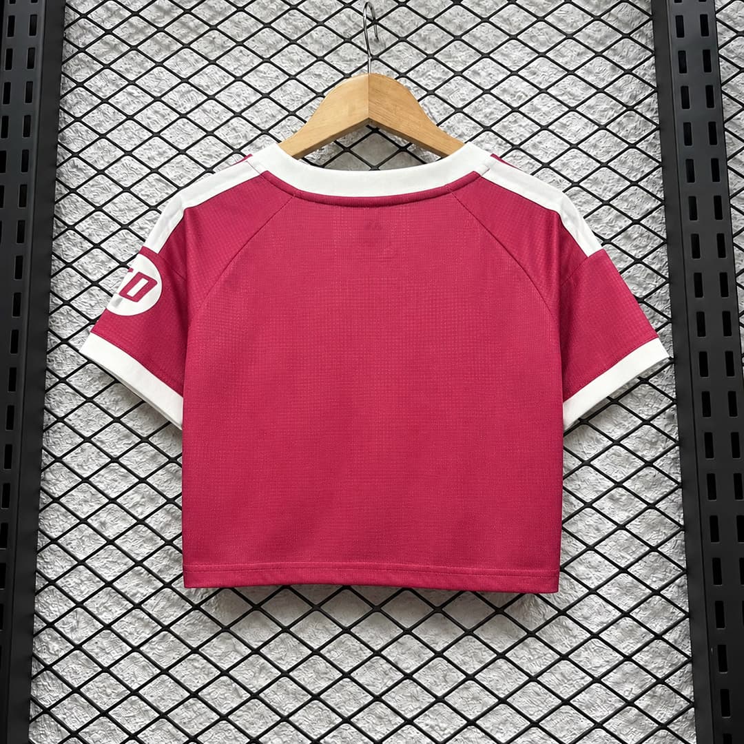 26/27 Real Madrid Third Crop Soccer Jersey detalj 2