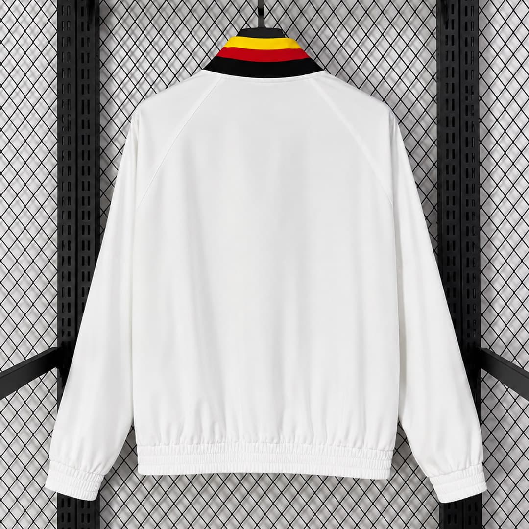 1994 Germany White Retro Track Jacket detalj 8