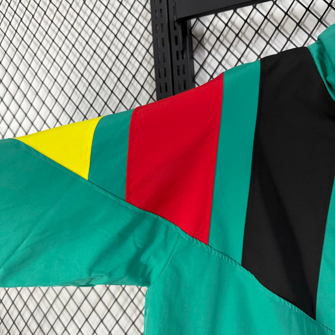 2026 Germany World Cup EQT Green Windbreaker detalj 5